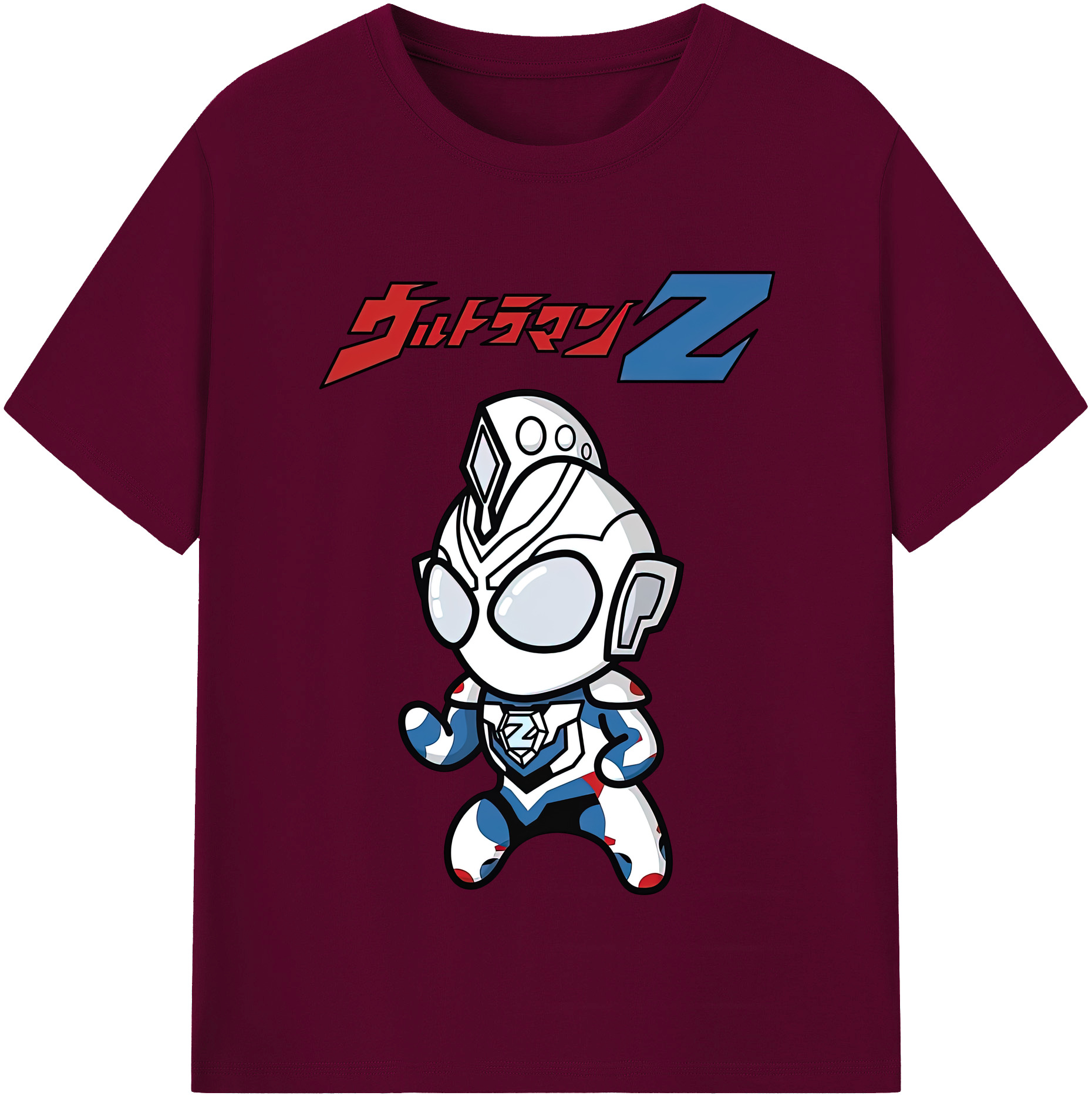 （画像用） ウルトラマン Ultraman レディースカジュアルプリントTシャツ（綿100％）